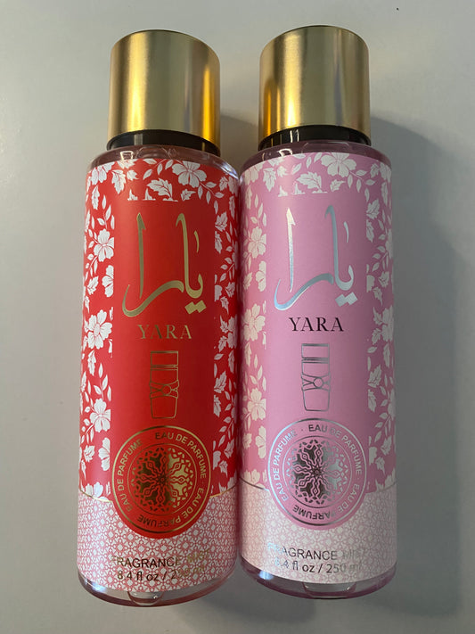 Lot de 2 brumes Yara